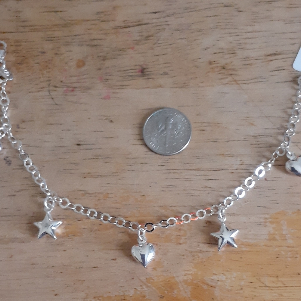 Sterling Silver Charm Bracelet